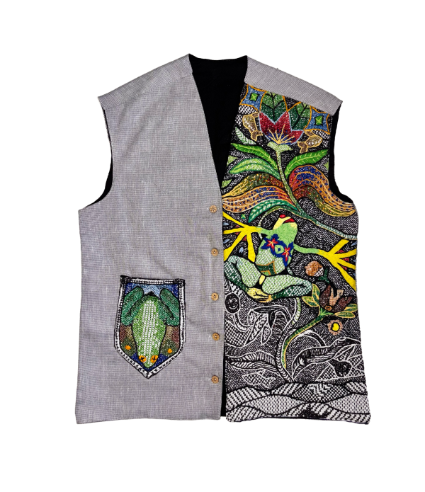 Men handmade jacket